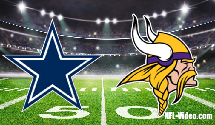 Dallas Cowboys vs Minnesota Vikings Full Game Replay 2022 NFL Week 11