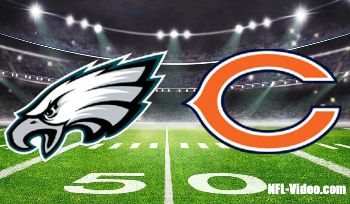 Philadelphia Eagles vs Chicago Bears Full Game Replay 2022 NFL Week 15