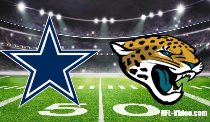 Dallas Cowboys vs Jacksonville Jaguars Full Game Replay 2022 NFL Week 15