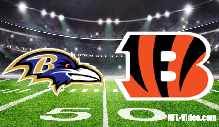 Baltimore Ravens vs Cincinnati Bengals Full Game Replay 2022 NFL AFC Wild Card
