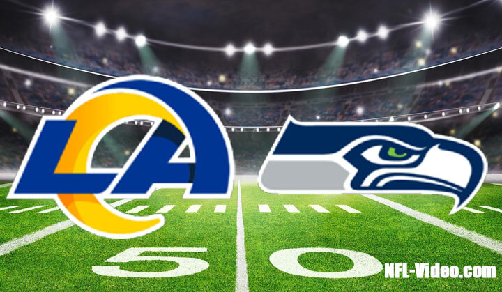 Los Angeles Rams vs Seattle Seahawks Full Game Replay 2022 NFL Week 18