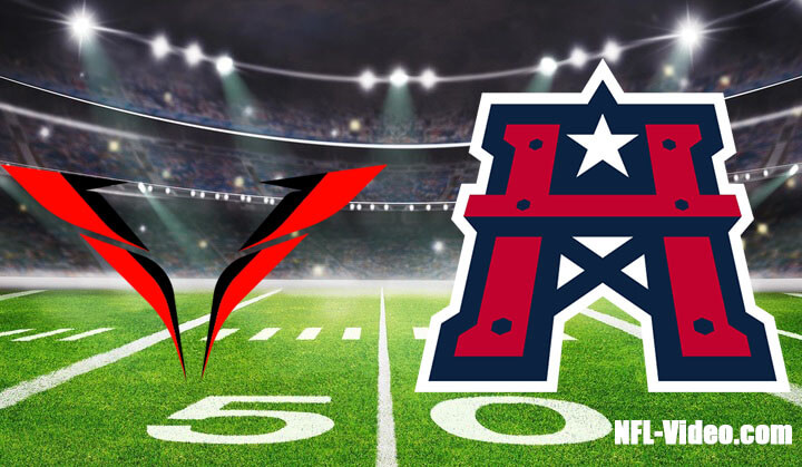 Vegas Vipers vs Houston Roughnecks Full Game Replay 2023 XFL Week 9