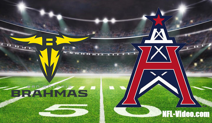 San Antonio Brahmas vs Houston Roughnecks Full Game Replay 2023 XFL Week 3