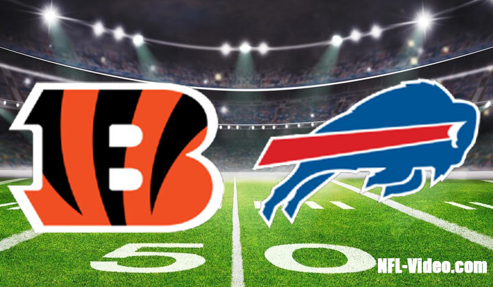 Cincinnati Bengals vs Buffalo Bills Full Game Replay 2022 NFL Divisional Round Playoff
