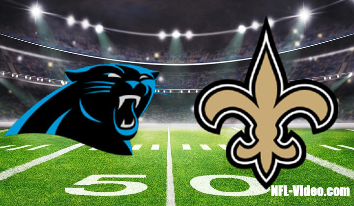 Carolina Panthers vs New Orleans Saints Full Game Replay 2022 NFL Week 18