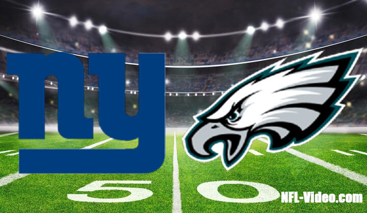New York Giants vs Philadelphia Eagles Full Game Replay 2022 NFL Divisional Round Playoff