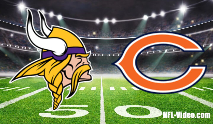 Minnesota Vikings vs Chicago Bears Full Game Replay 2022 NFL Week 18