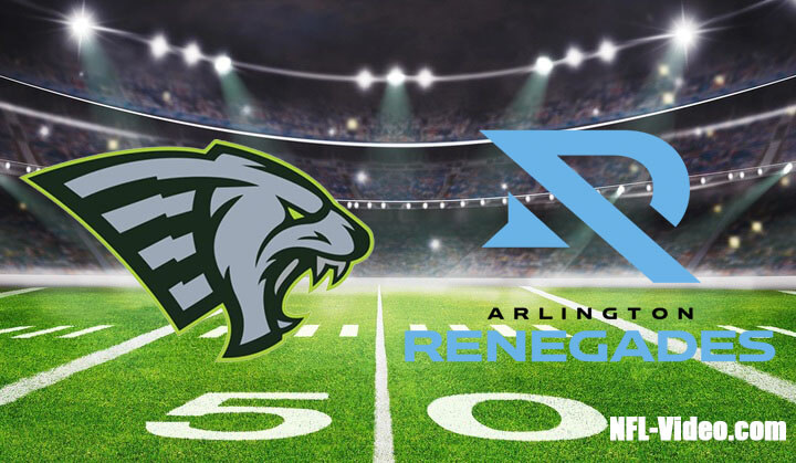 Orlando Guardians vs Arlington Renegades Full Game Replay 2023 XFL Week 3