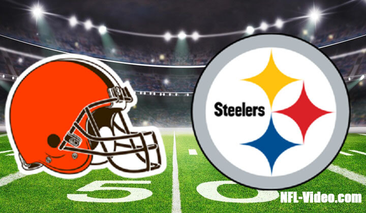 Cleveland Browns vs Pittsburgh Steelers Full Game Replay 2022 NFL Week 18
