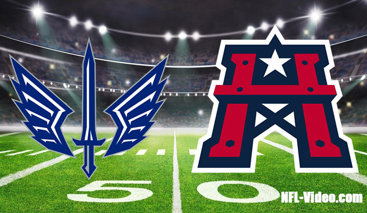 St. Louis Battlehawks vs Houston Roughnecks Full Game Replay 2023 XFL Week 7