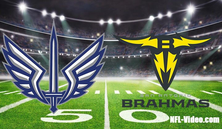 St. Louis Battle Hawks vs San Antonio Brahmas Full Game Replay 2023 XFL Week 1
