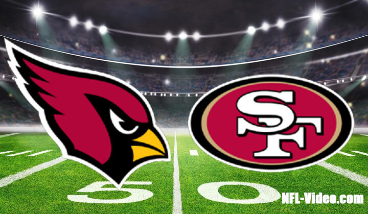 Arizona Cardinals vs San Francisco 49ers Full Game Replay 2022 NFL Week 18