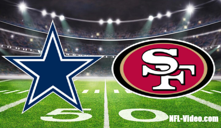 Dallas Cowboys vs San Francisco 49ers Full Game Replay 2022 NFL Divisional Round Playoff
