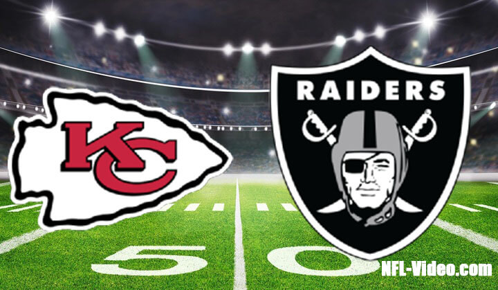 Kansas City Chiefs vs Las Vegas Raiders Full Game Replay 2022 NFL Week 18