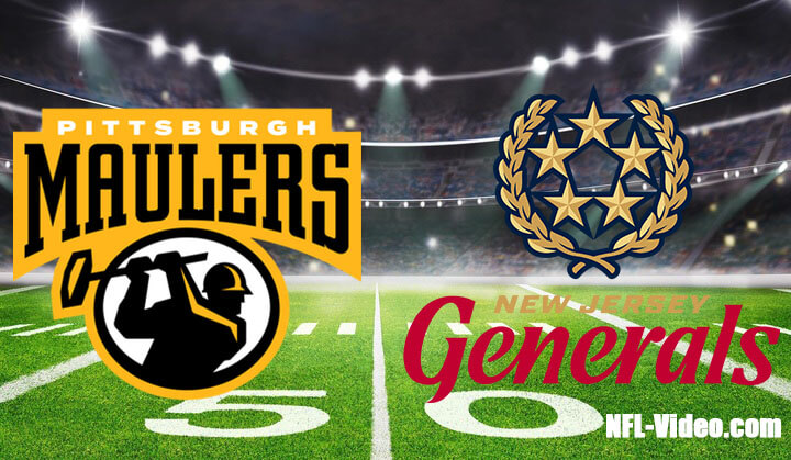 Pittsburgh Maulers vs Houston Generals Full Game Replay 2023 USFL Week 10