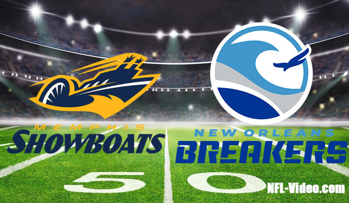 Memphis Showboats vs New Orleans Breakers Full Game Replay 2023 USFL Week 5