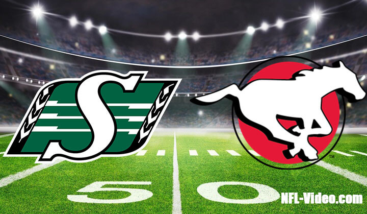 Saskatchewan Roughriders vs Calgary Stampeders Full Game Replay 2023 CFL Week 3