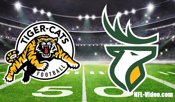 Hamilton Tiger-Cats vs Edmonton Elks Full Game Replay 2023 CFL Week 6 ...