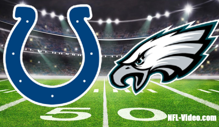 Indianapolis Colts vs Philadelphia Eagles Full Game Replay 2023 NFL Preseason Week 3