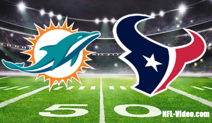 Miami Dolphins vs Houston Texans Full Game Replay 2023 NFL Preseason Week 2