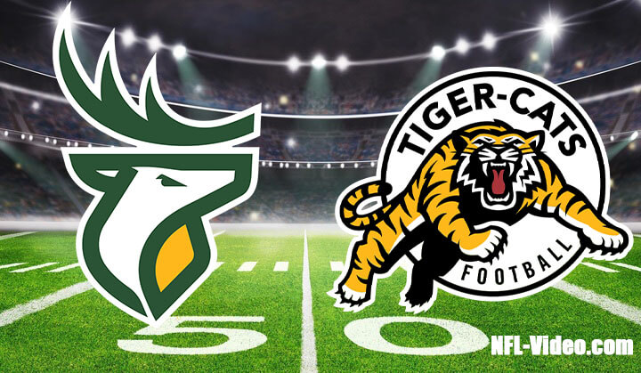 Edmonton Elks vs Hamilton Tiger-Cats Full Game Replay 2023 CFL Week 11