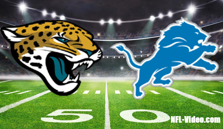 Jacksonville Jaguars vs Detroit Lions Full Game Replay 2023 NFL Preseason Week 2