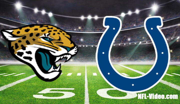 Jacksonville Jaguars vs Indianapolis Colts Full Game Replay 2023 NFL Week 1