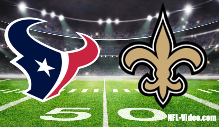 Houston Texans vs New Orleans Saints Full Game Replay 2023 NFL Preseason Week 3