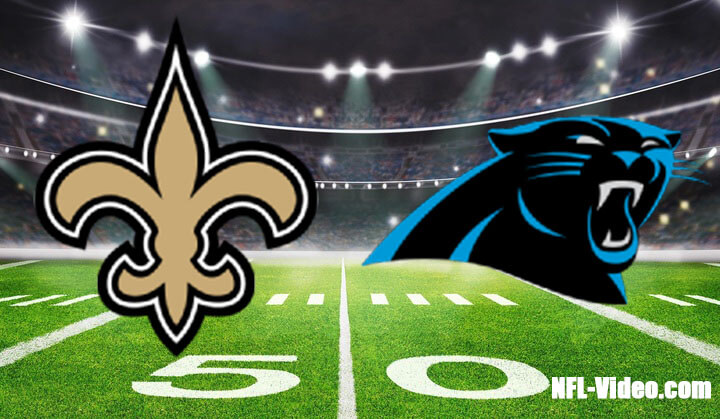 New Orleans Saints vs Carolina Panthers Full Game Replay 2023 NFL Week 2