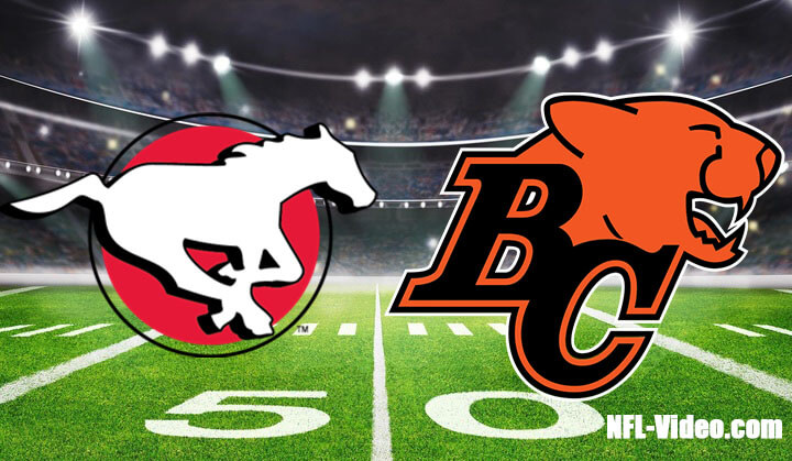 Calgary Stampeders vs BC Lions Full Game Replay 2023 CFL Week 10