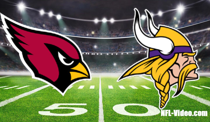 Arizona Cardinals vs Minnesota Vikings Full Game Replay 2023 NFL Preseason Week 3