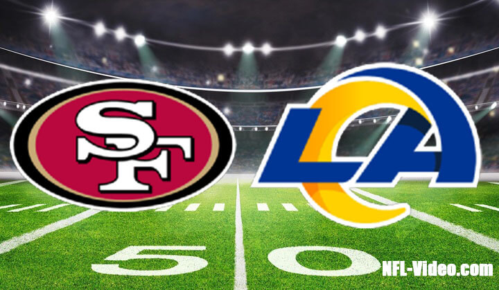 San Francisco 49ers vs Los Angeles Rams Full Game Replay 2023 NFL Week 2