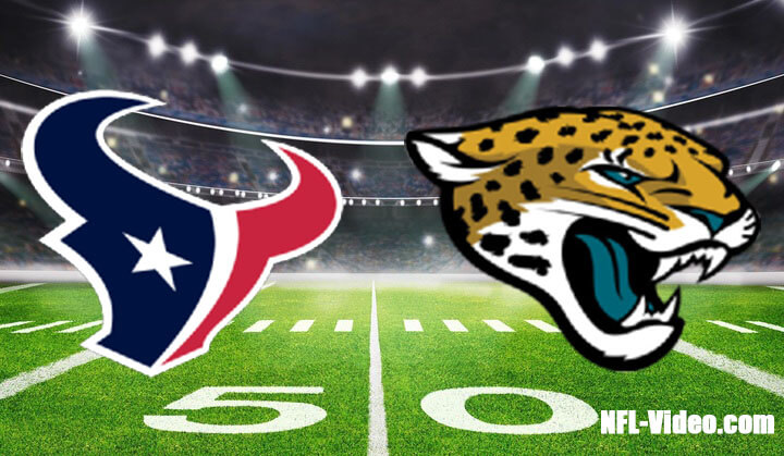 Houston Texans vs Jacksonville Jaguars Full Game Replay 2023 NFL Week 3
