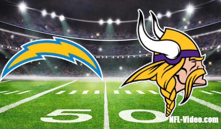 Los Angeles Chargers vs Minnesota Vikings Full Game Replay 2023 NFL Week 3