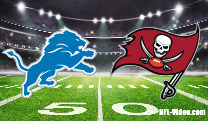 Detroit Lions vs Tampa Bay Buccaneers Full Game Replay 2023 NFL Week 6