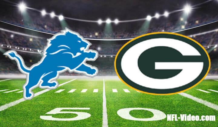 Detroit Lions vs Green Bay Packers Full Game Replay 2023 NFL Week 4