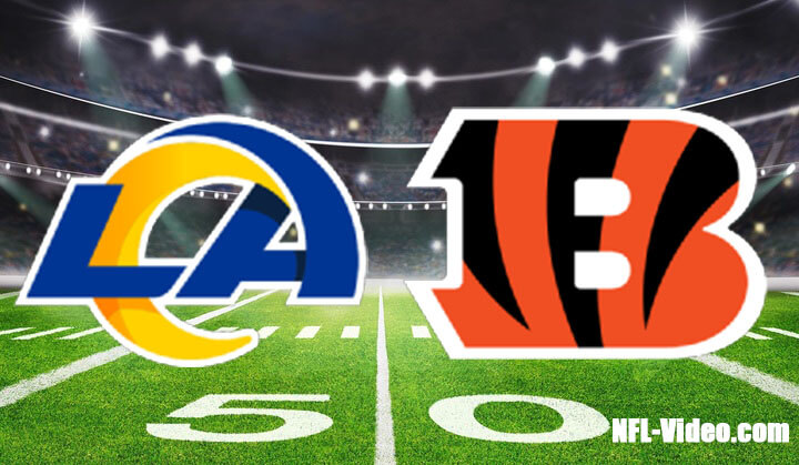 Los Angeles Rams vs Cincinnati Bengals Full Game Replay 2023 NFL Week 3