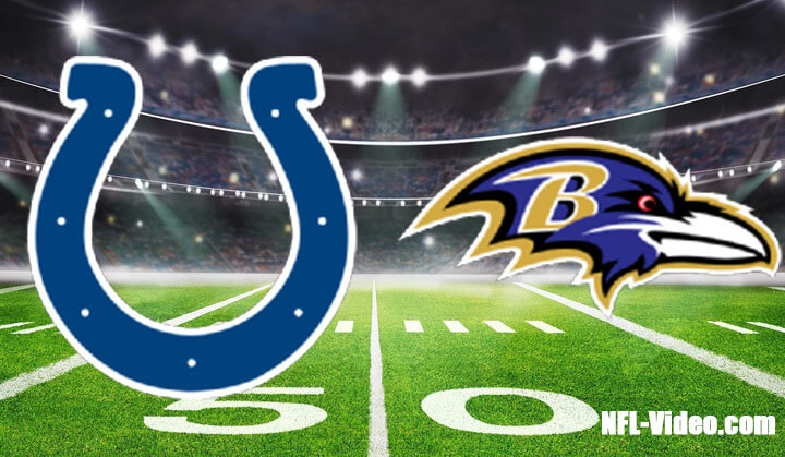Indianapolis Colts vs Baltimore Ravens Full Game Replay 2023 NFL Week 3