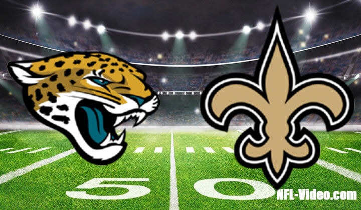 Jacksonville Jaguars vs New Orleans Saints Full Game Replay 2023 NFL Week 7