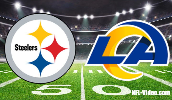 Pittsburgh Steelers vs Los Angeles Rams Full Game Replay 2023 NFL Week 7