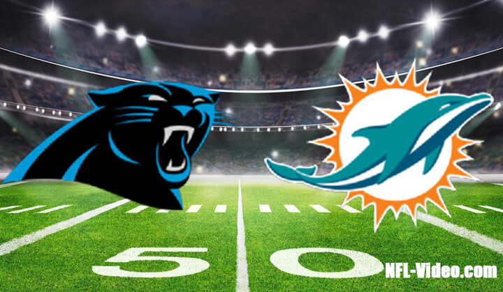 Carolina Panthers vs Miami Dolphins Full Game Replay 2023 NFL Week 6