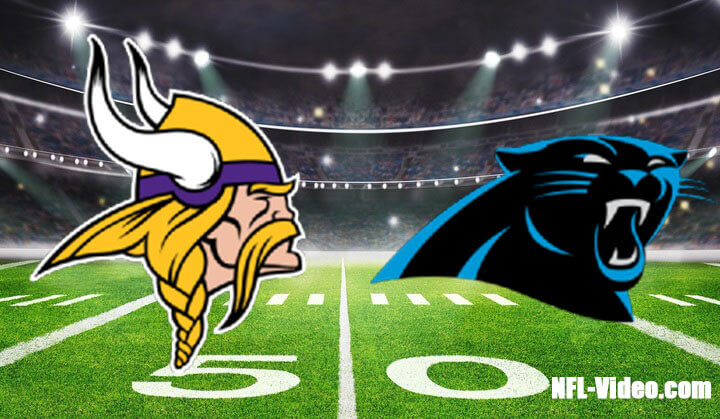 Minnesota Vikings vs Carolina Panthers Full Game Replay 2023 NFL Week 4