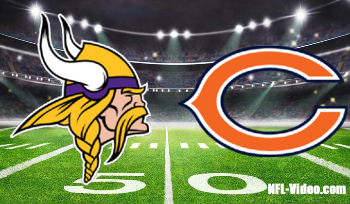 Minnesota Vikings vs Chicago Bears Full Game Replay 2023 NFL Week 6