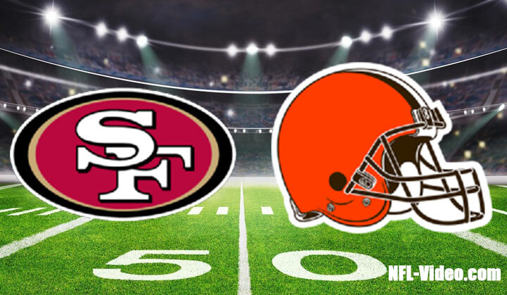 San Francisco 49ers vs Cleveland Browns Full Game Replay 2023 NFL Week 6