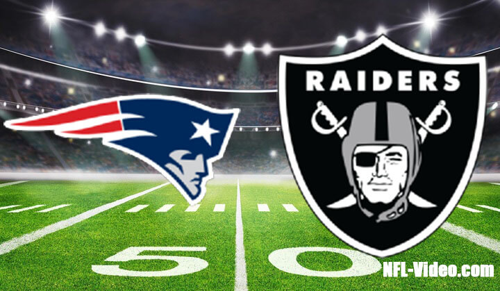 New England Patriots vs Las Vegas Raiders Full Game Replay 2023 NFL Week 6
