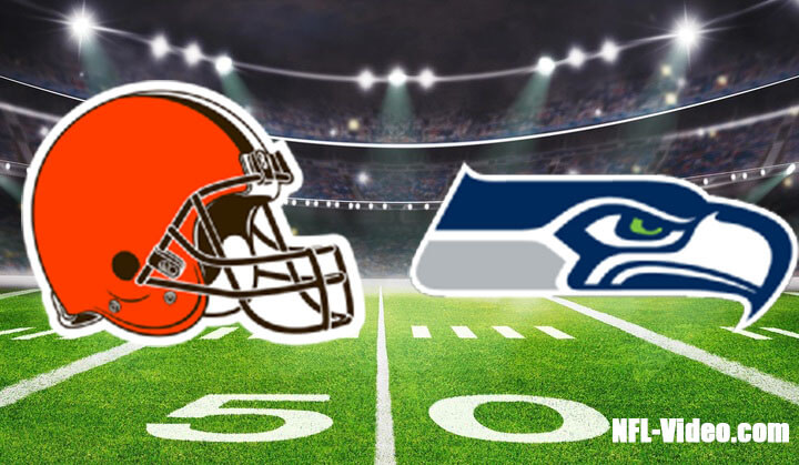 Cleveland Browns vs Seattle Seahawks Full Game Replay 2023 NFL Week 8