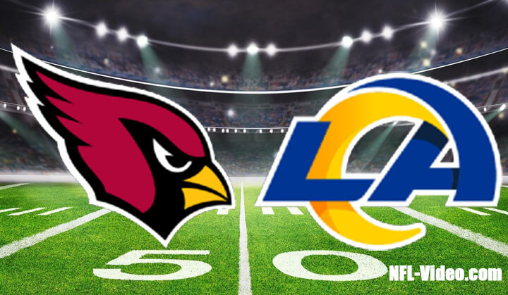 Arizona Cardinals vs Los Angeles Rams Full Game Replay 2023 NFL Week 6