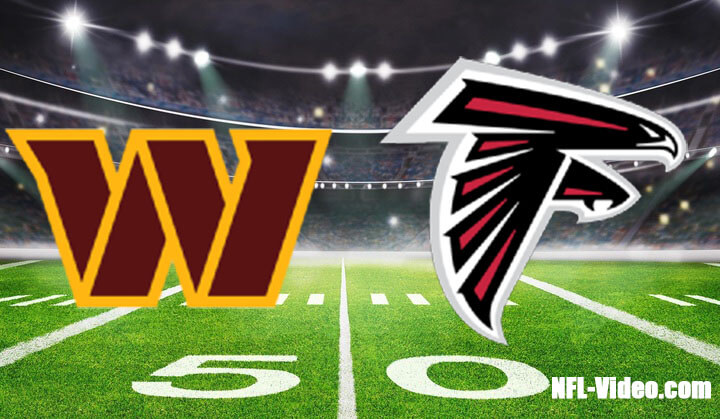 Washington Commanders vs Atlanta Falcons Full Game Replay 2023 NFL Week 6
