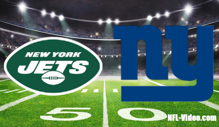 New York Jets vs New York Giants Full Game Replay 2023 NFL Week 8