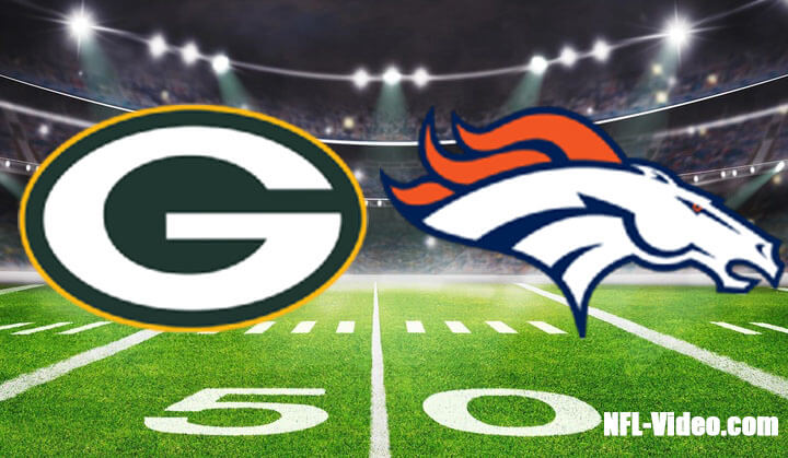 Green Bay Packers vs Denver Broncos Full Game Replay 2023 NFL Week 7